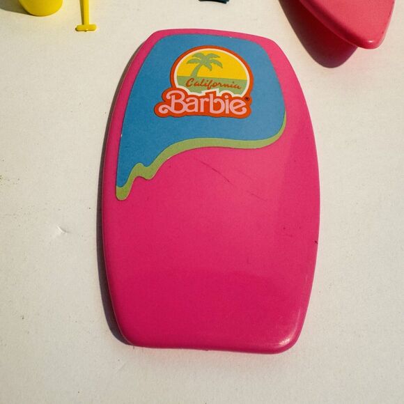 Vintage Barbie Surf N Shop Accessories Surfboards Rack Snorkle Visor Lot 1 - Picture 8 of 10